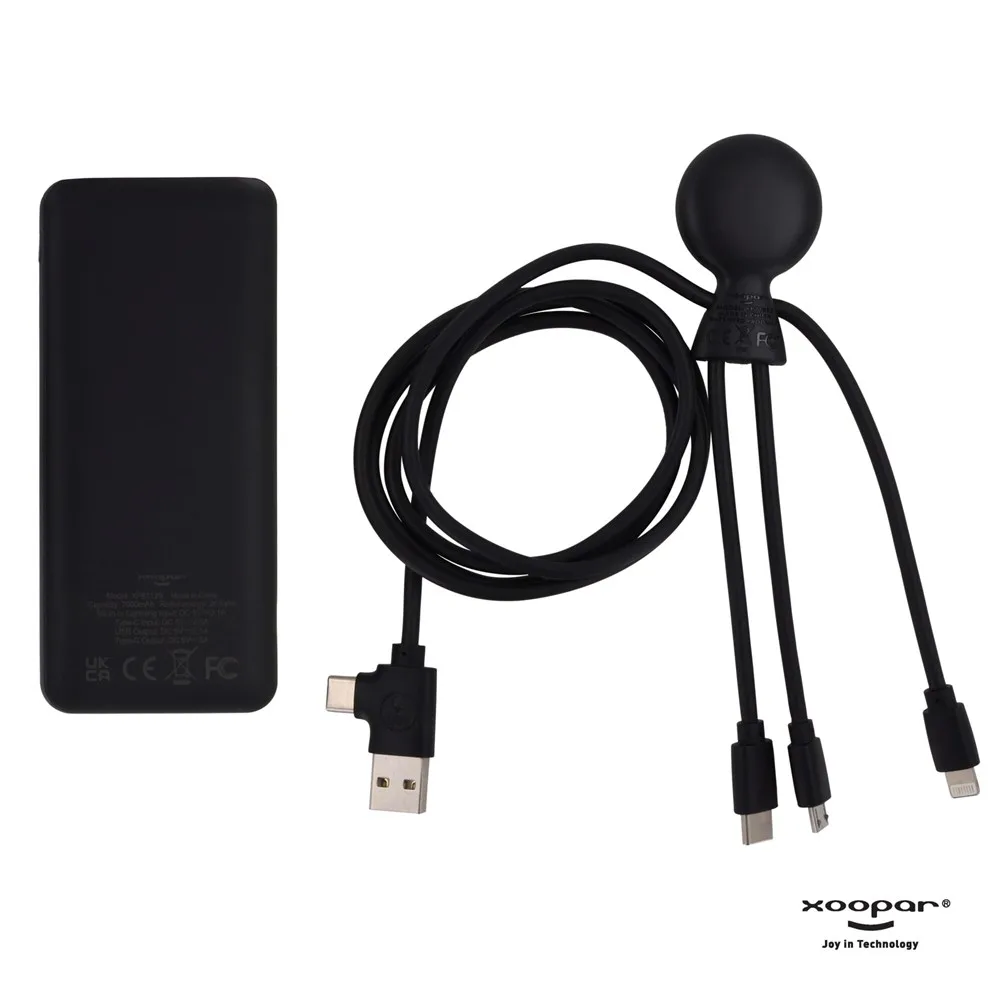 3199 | Xoopar Mr Bio Powerbank and Cable pack 7000mAh productfoto 7 - Hidalgo 3199 | Xoopar Mr. Bio Powerbank and Cable pack 7000mAh — productfoto 7