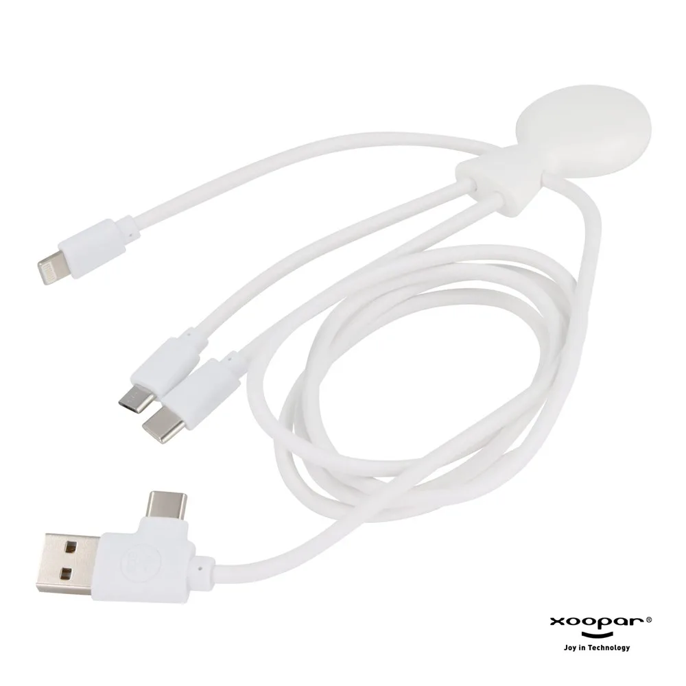 3199 | Xoopar Mr Bio Powerbank and Cable pack 7000mAh wit - Hidalgo 3199 | Xoopar Mr. Bio Powerbank and Cable pack 7000mAh, wit