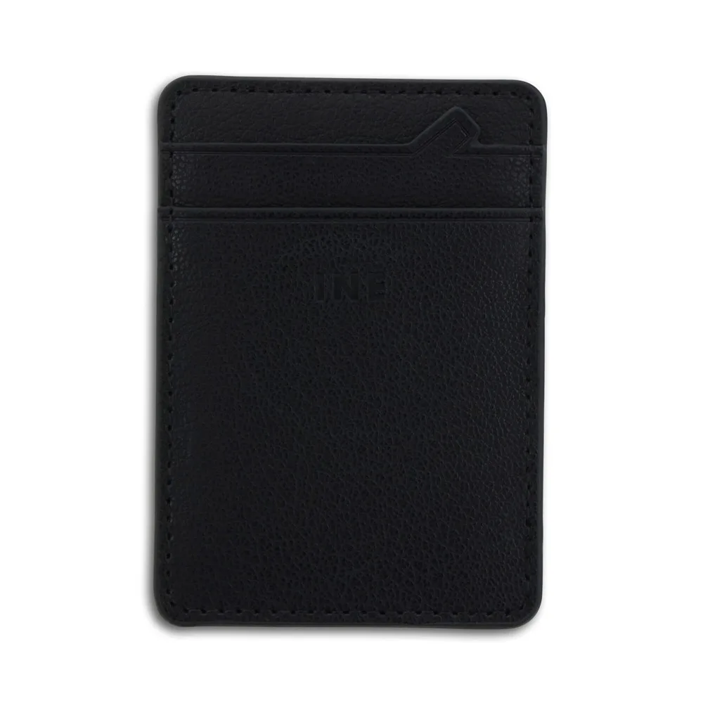 NFC Wallet MagSafe bedrucken RFID Recyceltes Leder Mini — Produktfoto 11