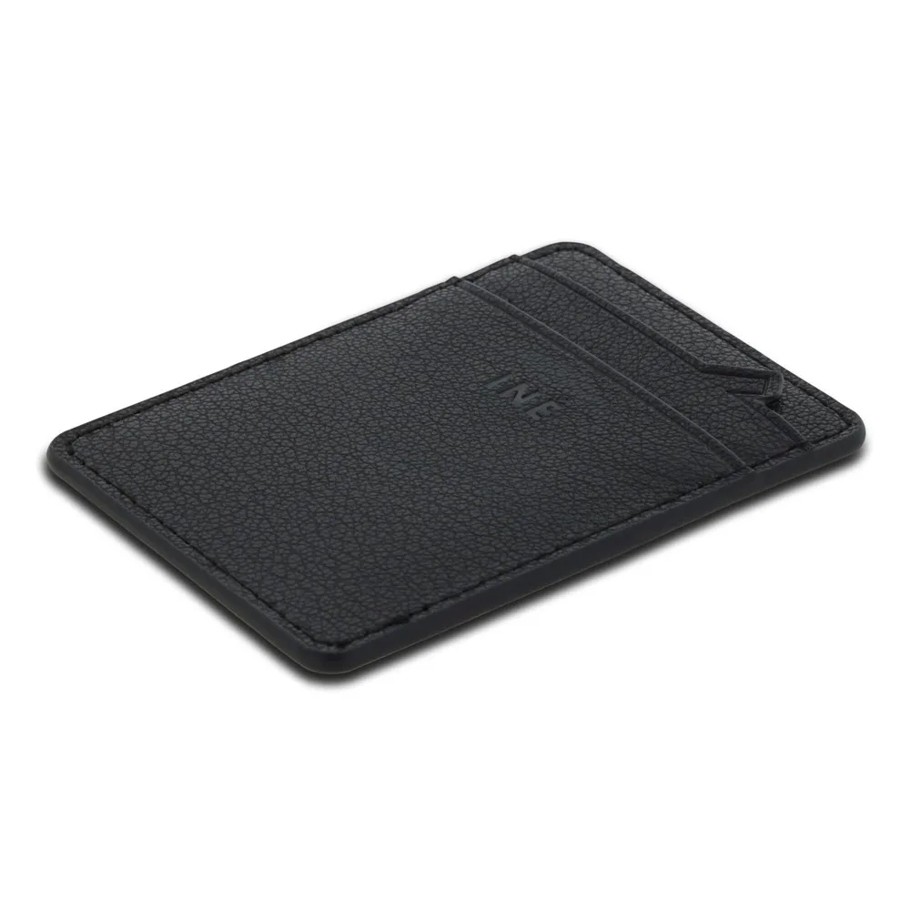 NFC Wallet MagSafe bedrucken RFID Recyceltes Leder Mini — Produktfoto 10
