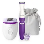BRP505|Philips Satinelle compacte epilator en snoerloze bikinilijntrimmer — productfoto 8