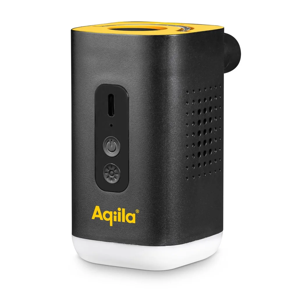 Aqiila Airbird C2 Draadloze Elektrische Luchtpomp zwart - Hidalgo-werbeartikel Aqiila Airbird C2 Draadloze Elektrische Luchtpomp, zwart