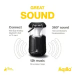 Aqiila Soundbird B10 Bluetooth Speaker met Lamp en Powerbank — productfoto 5