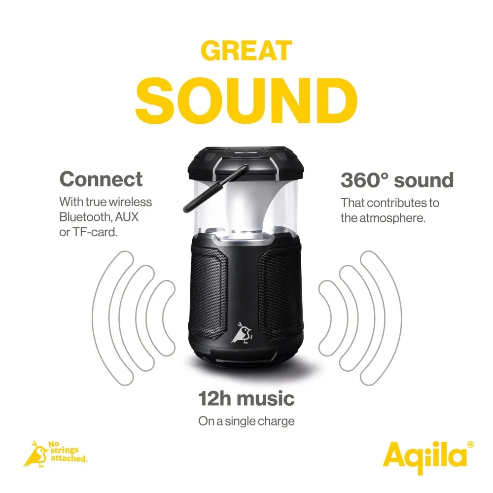 Aqiila Soundbird B10 Bluetooth Speaker met Lamp en Powerbank productfoto 5 - Hidalgo-werbeartikel Aqiila Soundbird B10 Bluetooth Speaker met Lamp en Powerbank — productfoto 5