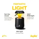 Aqiila Soundbird B10 Bluetooth Speaker met Lamp en Powerbank — productfoto 6