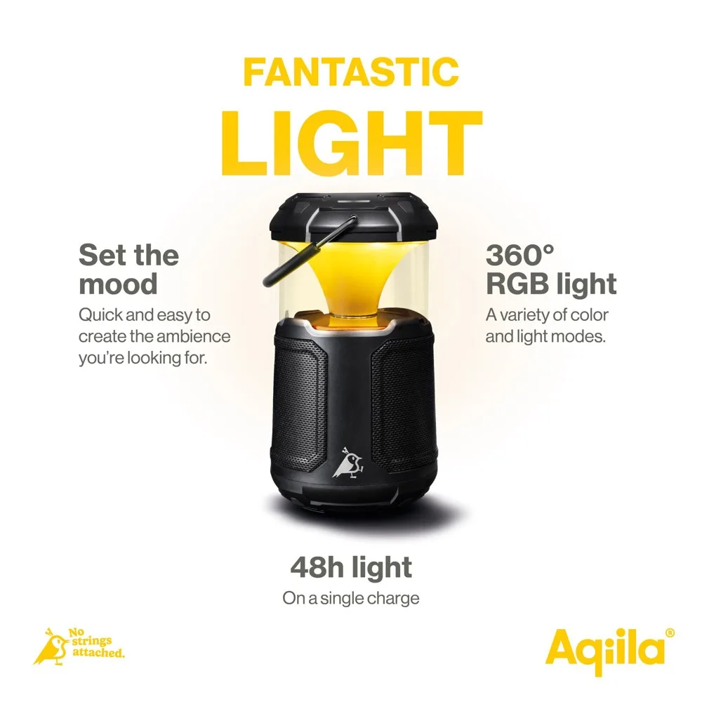 Aqiila Soundbird B10 Bluetooth Speaker met Lamp en Powerbank productfoto 6 - Hidalgo-werbeartikel Aqiila Soundbird B10 Bluetooth Speaker met Lamp en Powerbank — productfoto 6