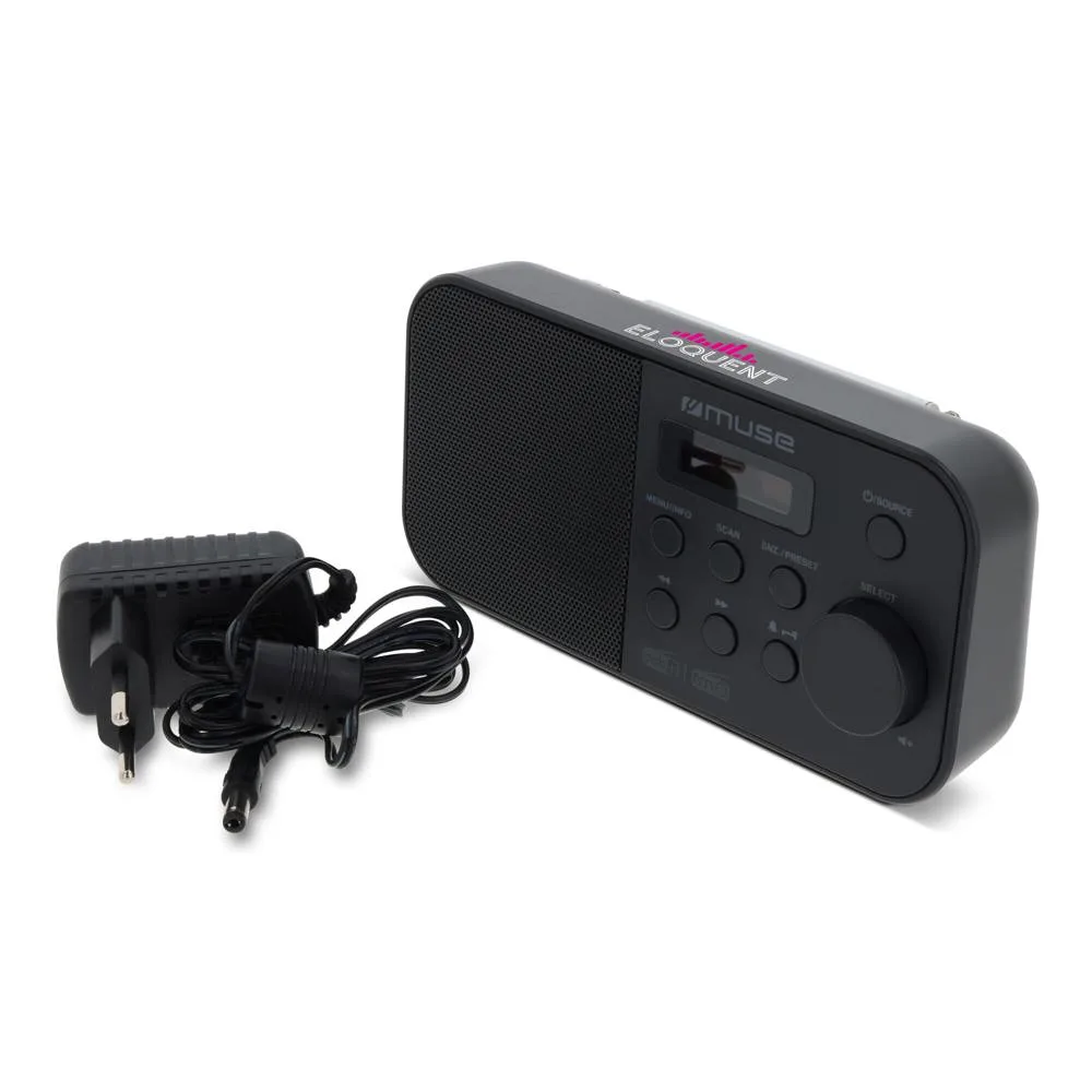 M-109 DB | Muse Portable Radio FMDAB+ productfoto 3 - Hidalgo-werbeartikel M-109 DB | Muse Portable Radio FM/DAB+ — productfoto 3