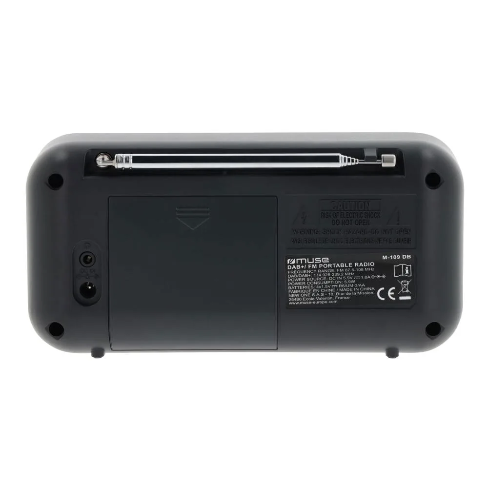 M-109 DB | Muse Portable Radio FMDAB+ productfoto 7 - Hidalgo-werbeartikel M-109 DB | Muse Portable Radio FM/DAB+ — productfoto 7