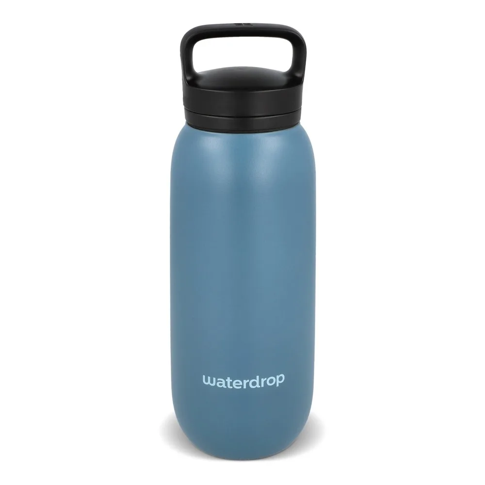 Waterdrop All-Purpose Thermo Fles met Drinktuit Dop 600ml productfoto 2 - Bidons & Shakers Waterdrop All-Purpose Thermo Fles met Drinktuit Dop 600ml — productfoto 2