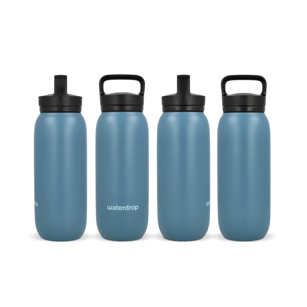 Waterdrop All-Purpose Thermo Fles met Drinktuit Dop 600ml productfoto 7 - Bidons & Shakers Waterdrop All-Purpose Thermo Fles met Drinktuit Dop 600ml — productfoto 7