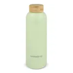 Waterdrop Roestvrijstalen Fles met Bamboe dop 600ml — productfoto 2