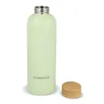 Waterdrop Roestvrijstalen Fles met Bamboe dop 600ml — productfoto 3