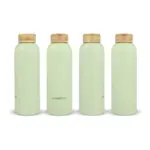 Waterdrop Roestvrijstalen Fles met Bamboe dop 600ml — productfoto 5
