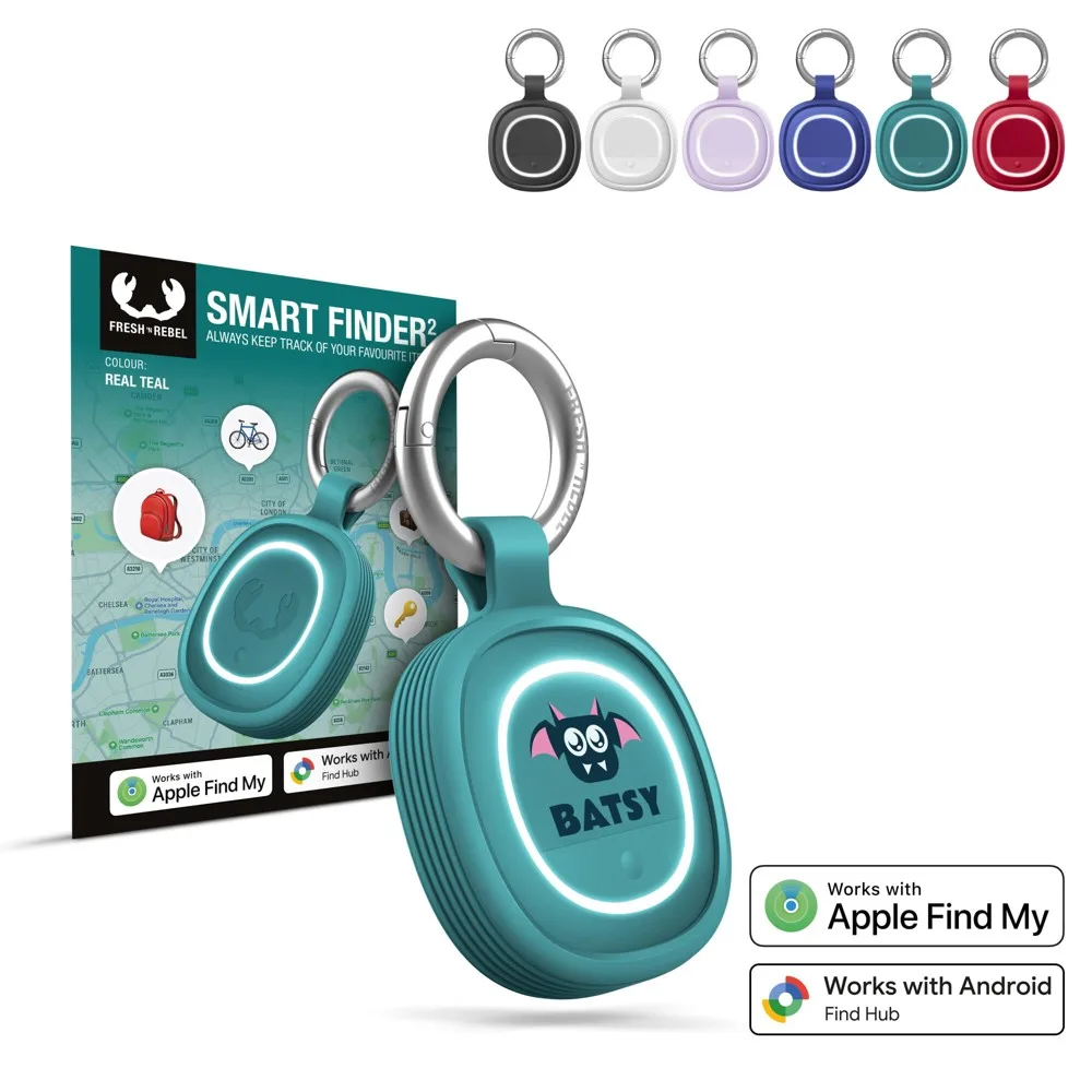Fresh 'n Rebel Smart Finder 2 Bluetooth Tracker IPX7 Waterbestendig
