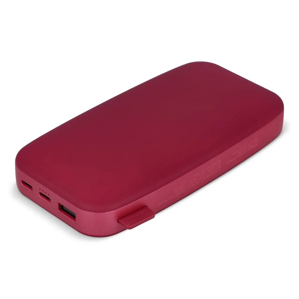 2PB18100 | Fresh n Rebel Powerbank 18000mAh USB-C Fast Charging 20W rood - Hidalgo 2PB18100 | Fresh 'n Rebel Powerbank 18000mAh USB-C Fast Charging 20W, rood