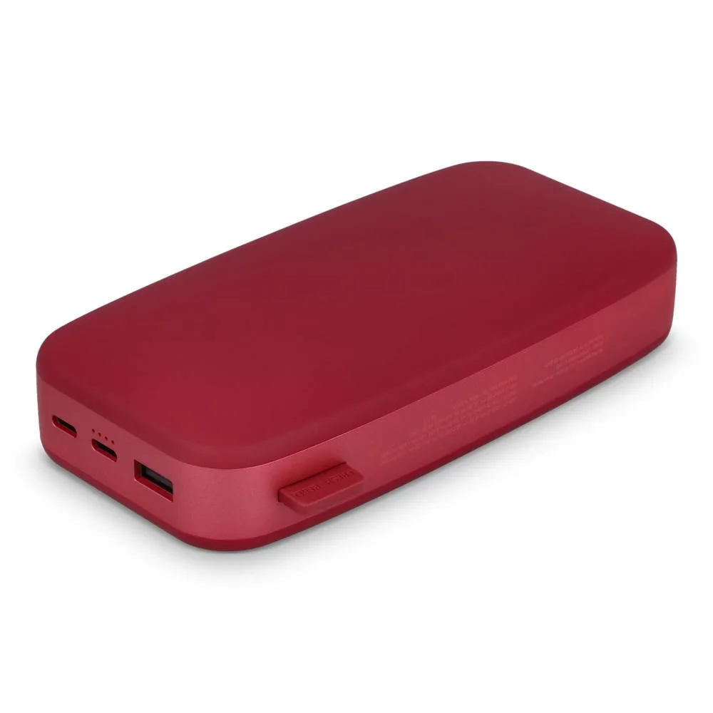 2PB24100 I Fresh n Rebel USB-C Powerbank 24000mAh rood - Hidalgo-werbeartikel 2PB24100 I Fresh 'n Rebel USB-C Powerbank 24000mAh, rood