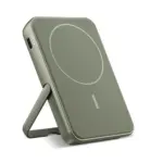 2PBM5000| Fresh n Rebel Geschikt voor MagSafe Draadloze Powerbank 5000mAh dried green - Hidalgo 2PBM5000| Fresh 'n Rebel Geschikt voor MagSafe Draadloze Powerbank 5000mAh, dried green