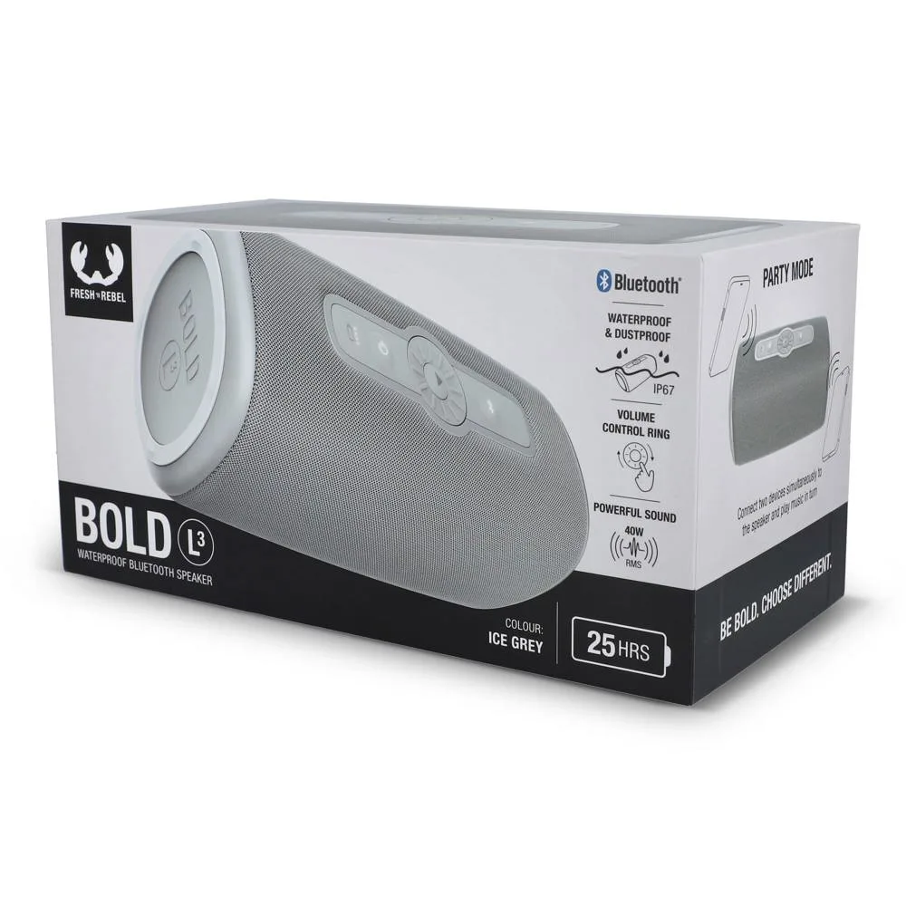 Fresh n Rebel Rockbox L3 Speaker 40W productfoto 2 - Hidalgo Fresh n Rebel Rockbox L3 Speaker 40W — productfoto 2