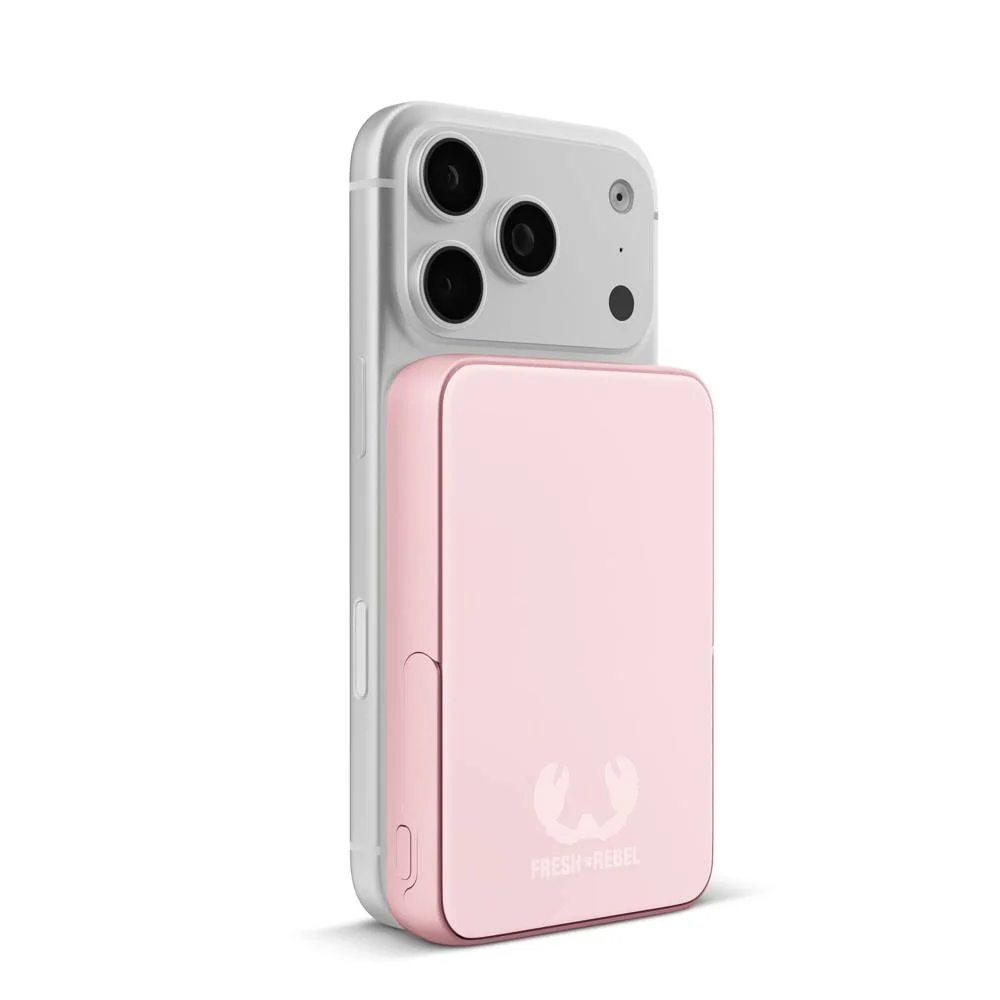 Fresh n Rebel Draadloze Powerbank 10000mAh Geschikt voor MagSafe productfoto 18 - Hidalgo-werbeartikel Fresh 'n Rebel Draadloze Powerbank 10000mAh Geschikt voor MagSafe — productfoto 18