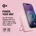 Fresh n Rebel Draadloze Powerbank 10000mAh Geschikt voor MagSafe productfoto 25 - Hidalgo-werbeartikel Fresh 'n Rebel Draadloze Powerbank 10000mAh Geschikt voor MagSafe — productfoto 25