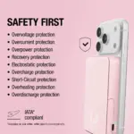Fresh n Rebel Draadloze Powerbank 10000mAh Geschikt voor MagSafe productfoto 26 - Hidalgo-werbeartikel Fresh 'n Rebel Draadloze Powerbank 10000mAh Geschikt voor MagSafe — productfoto 26