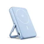 Fresh n Rebel Draadloze Powerbank 10000mAh Geschikt voor MagSafe lichtblauw - Hidalgo-werbeartikel Fresh 'n Rebel Draadloze Powerbank 10000mAh Geschikt voor MagSafe, lichtblauw
