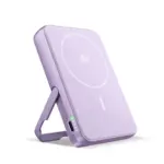 Fresh n Rebel Draadloze Powerbank 10000mAh Geschikt voor MagSafe lila - Hidalgo-werbeartikel Fresh 'n Rebel Draadloze Powerbank 10000mAh Geschikt voor MagSafe, lila