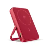 Fresh n Rebel Draadloze Powerbank 10000mAh Geschikt voor MagSafe rood - Hidalgo-werbeartikel Fresh 'n Rebel Draadloze Powerbank 10000mAh Geschikt voor MagSafe, rood