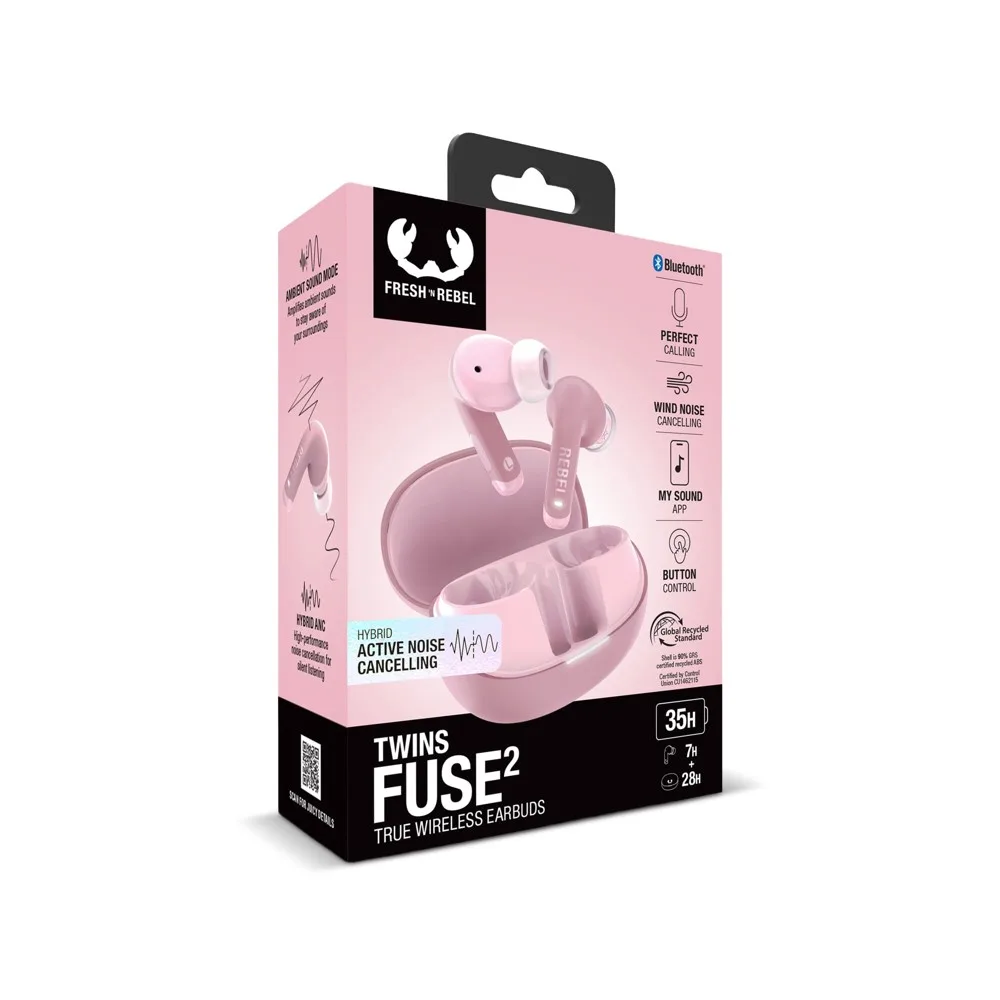 Fresh n Rebel Twins Fuse 2 ANC In-ear Oordopjes productfoto 11 - Hidalgo Fresh 'n Rebel Twins Fuse 2 ANC In-ear Oordopjes — productfoto 11