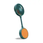 Fresh 'n Rebel Draadloze Magnetische Ventilator met Telefoonstandaard, aqua