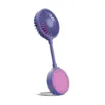 Fresh 'n Rebel Draadloze Magnetische Ventilator met Telefoonstandaard, paars — productfoto 2