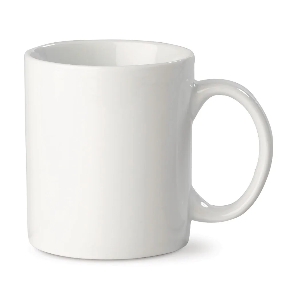 Mok Oslo EU 300ml wit - Hidalgo-werbeartikel Mok Oslo EU 300ml, wit