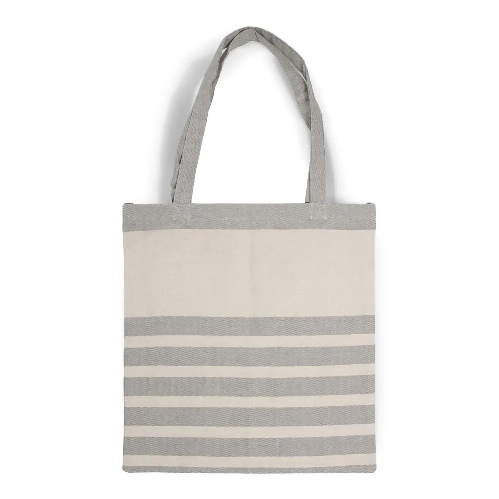 Sagaform Ella Hamam Katoenen Tas 41x38 cm beige productfoto 6 - Katoenendraagtassen Sagaform Ella Hamam Katoenen Tas 41x38 cm, beige — productfoto 6