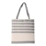 Sagaform Ella Hamam tas 41x38 cm grijs - Katoenendraagtassen Sagaform Ella Hamam tas 41x38 cm, grijs