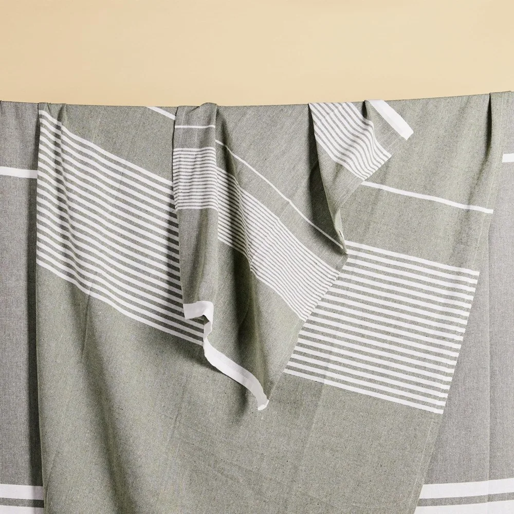 Sagaform Ella hamamdoek 2-pack 50x70cm productfoto 3 - Hidalgo Sagaform Ella hamamdoek 2-pack 50x70cm, — productfoto 3