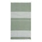 Sagaform Ella grote hamamdoek 145x250cm, groen