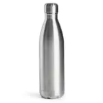 Sagaform Nils stalen fles groot 750ml, zilver