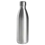 Sagaform Nils stalen fles 500ml zilver - Hidalgo-werbeartikel Sagaform Nils stalen fles 500ml, zilver