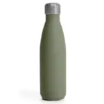 Sagaform Nils stalen fles Rubber 500ml groen - Hidalgo-werbeartikel Sagaform Nils stalen fles Rubber 500ml, groen