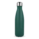 Sagaform Nils stalen fles gepoedercoat 500 ml, donker groen
