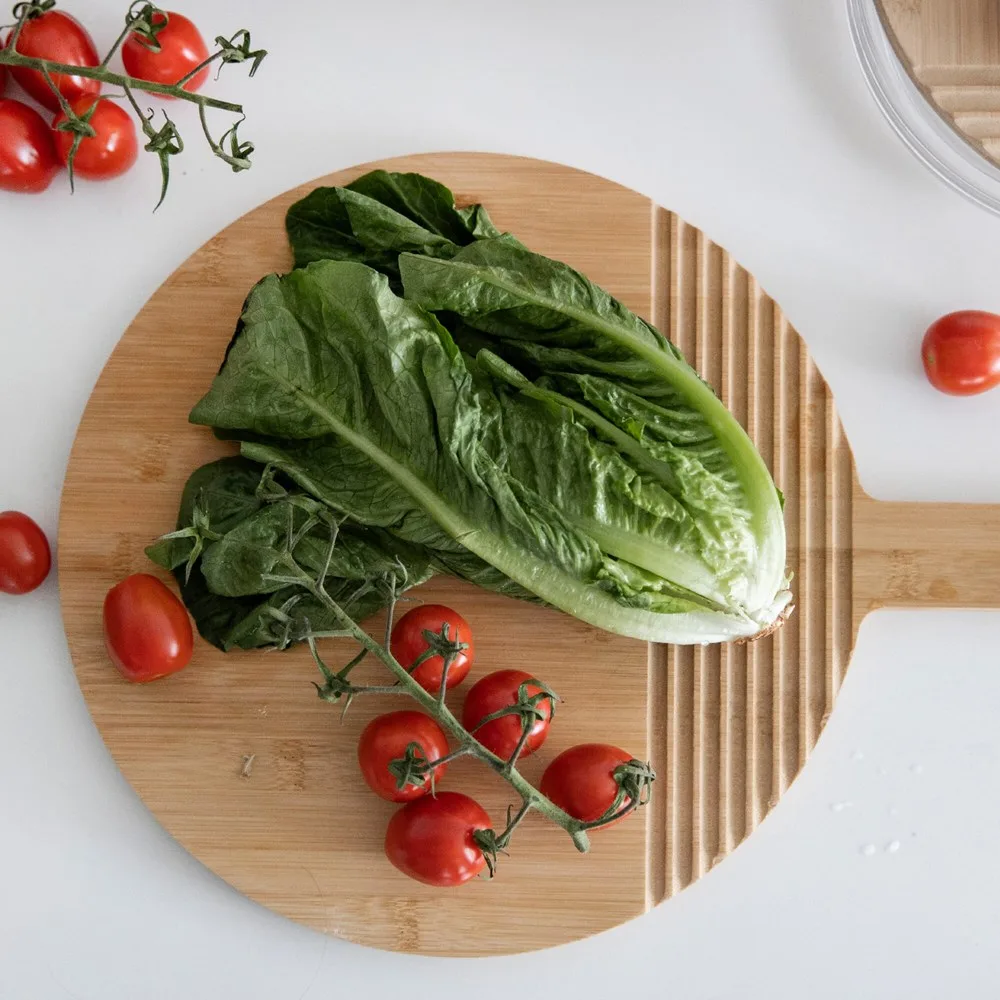 Sagaform snijplank rond productfoto 4 - Hidalgo-werbeartikel Sagaform snijplank rond — productfoto 4
