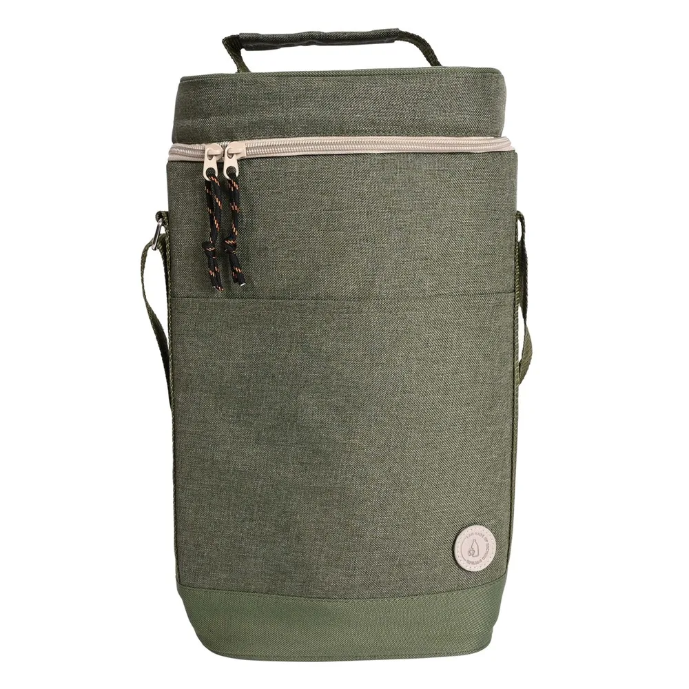 Sagaform City koeltas hoog 9 liter groen - Hidalgo-werbeartikel Sagaform City koeltas hoog 9 liter, groen