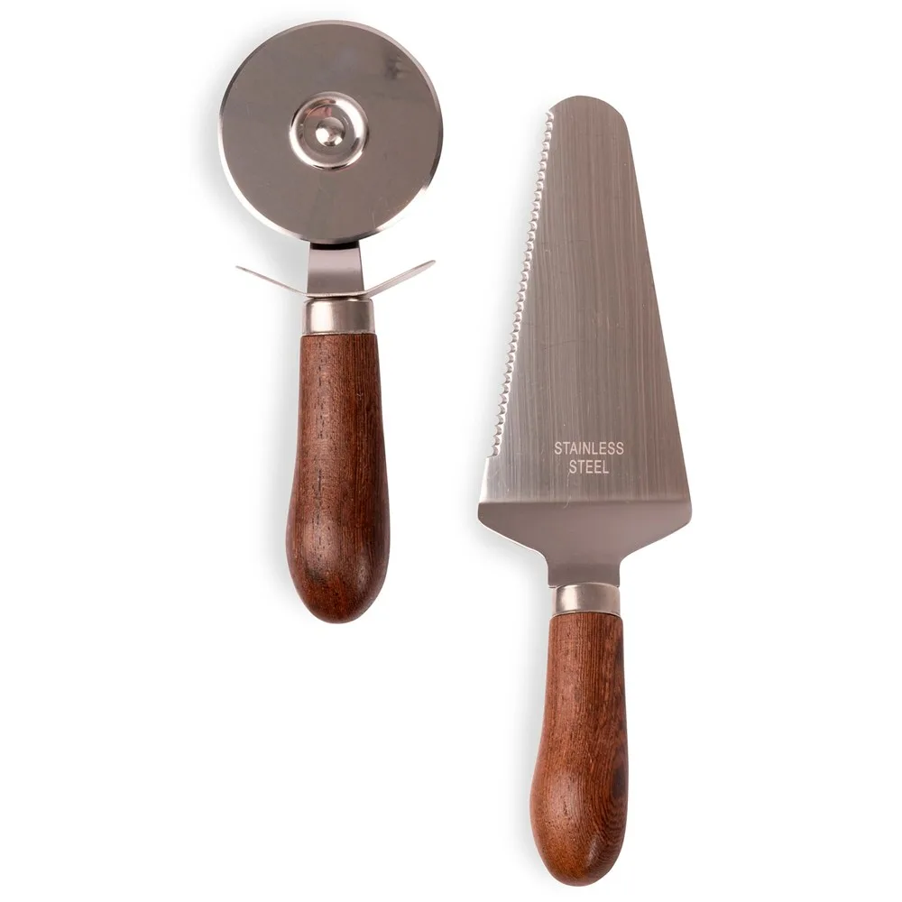 Sagaform Astrid pizzataartenset 2 st productfoto 2 - Hidalgo Sagaform Astrid pizza/taartenset 2 st. — productfoto 2