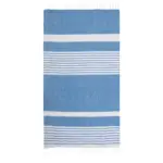 Sagaform Ella Hamamdoek biokatoen 145x250cm, blauw