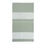 Sagaform Ella Hamamdoek biokatoen 145x250cm, groen