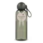 Sagaform Ture waterfles 600 ml transparant donker groen - Hidalgo-werbeartikel Sagaform Ture waterfles 600 ml, transparant donker groen