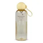 Sagaform Ture waterfles 600 ml transparant geel - Hidalgo-werbeartikel Sagaform Ture waterfles 600 ml, transparant geel