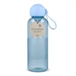 Sagaform Ture waterfles 600 ml transparant lichtblauw - Hidalgo-werbeartikel Sagaform Ture waterfles 600 ml, transparant / lichtblauw