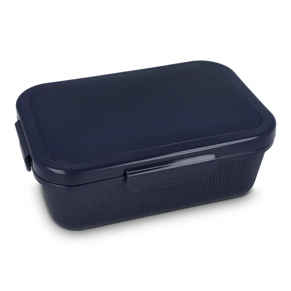 Sagaform Lunch Box Tina donkerblauw - Hidalgo-werbeartikel Sagaform Lunch Box Tina, donkerblauw