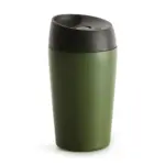 Sagaform Loke dubbelwandige mok gekleurde Coating 240ml, groen